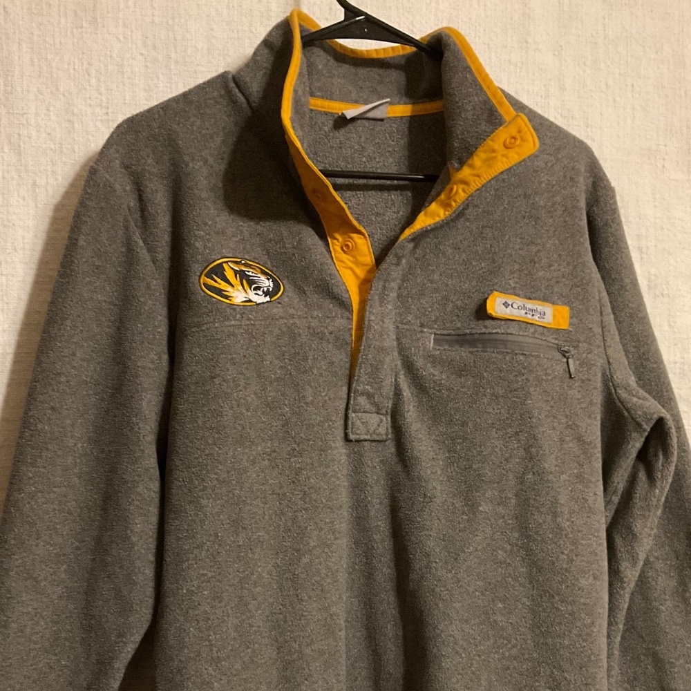 University of Missouri Columbia fleece pullover